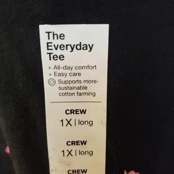 SONOMA | Everyday Crewneck Long Sleeve Top sz 1X - Picture 3 of 6